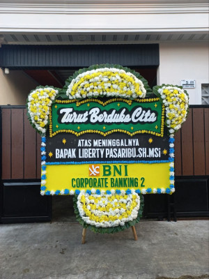 Papan Bunga Duka di Campang Raya